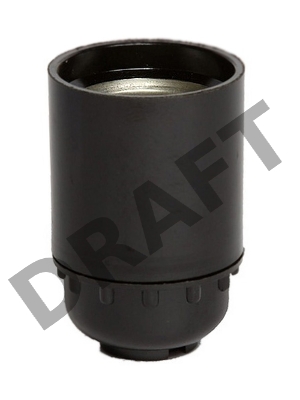 Патрон подвесной карболитовый Iek EPK10-04-01-K01 Пкб27-04-К01 , Е27, черный , стикер на изделии, IEK