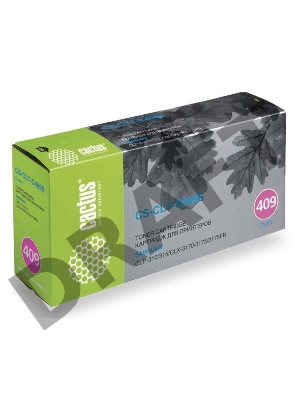 Тонер-картридж Cactus CS-CLT-C409S для принтеров Samsung CLP-310, голубой, 1000 стр.