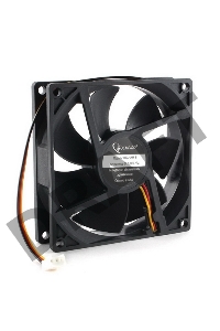 Вентилятор Gembird D9225HM-3 92x92x25, гидродинамический, 3 pin, провод 30 см {150}