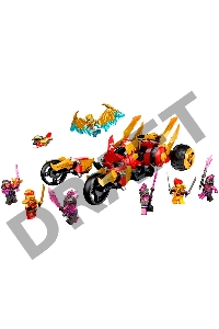 Конструктор Lego Ninjago Kais Golden Dragon Raider пластик (71773)