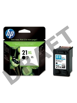 Картридж струйный HP 21XL C9351CE черный для HP DJ 3920/3940/D1460/3930/D1520/PSC 1410