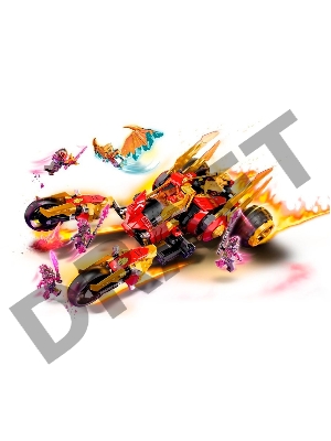 Конструктор Lego Ninjago Kais Golden Dragon Raider пластик (71773)