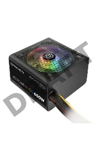 Блок питания Thermaltake Litepower RGB 650W (PS-LTP-0650NHSANE-1) v2.3, A.PFC, 80 Plus , Fan 12 cm, Retail
