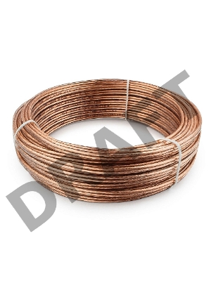 Акустический кабель Cablexpert CC-TC2x1,0-20M, прозрачный,  20 м, бухта