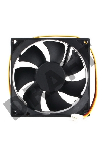 Вентилятор Gembird D9225HM-3 92x92x25, гидродинамический, 3 pin, провод 30 см {150}