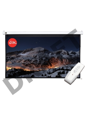 Экран Sakura Pro 370x208см Motoscreen 16:9 настенно-потолочный  (моторизованный) 167' фибергласс