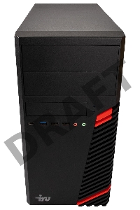 ПК IRU Office 310H5SM MT i3 10105 (3.7) 8Gb 1Tb SSD256Gb UHDG 630 Free DOS GbitEth 400W черный