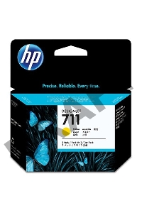 Картридж струйный HP №711 CZ136A желтый x3уп. для HP DJ T120/T520 (29мл)