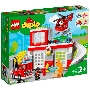 Конструктор Lego Duplo Town Fire Station & Helicopter пластик (10970)