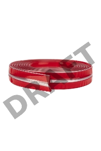 Защитная прозрачная кромка (20х2.2х2000мм) HALSA