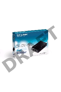 Сетевой адаптер TP-Link SMB  TL-PoE10R Сплиттер PoE Data and Power carried over the same cable up to 100m, 5V/12V
