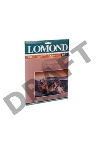 Фотобумага Lomond 0102050 A4/230г/м2/25л./белый матовое для струйной печати