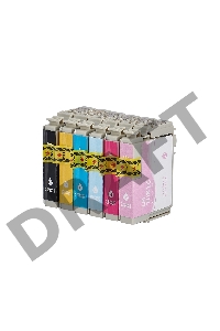 Набор струйных картриджей Sakura C13T11174A10 (T0817- T0811/ T0812/ T0813/ T0814/ T0815/ T0816) для Epson, мультипак, 13,8 мл., 400 к.