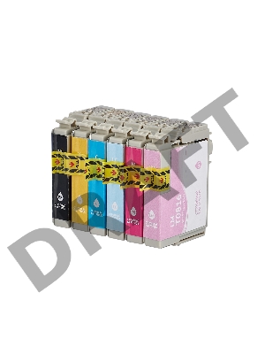 Набор струйных картриджей Sakura C13T11174A10 (T0817- T0811/ T0812/ T0813/ T0814/ T0815/ T0816) для Epson, мультипак, 13,8 мл., 400 к.