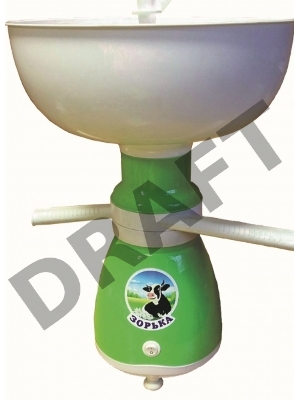 Сепаратор молока Noname ЗОРЬКА, производительность 60 л/ч, приемник молока 5,5 л, частота вращения барабана 12 000 об/мин., г.Омск