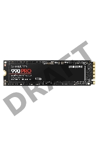 Твердотельный диск 1TB Samsung 990 PRO, M.2, PCI-E 4.0 x4, TLC 3D NAND [R/W - 7450/6900 MB/s] /EU