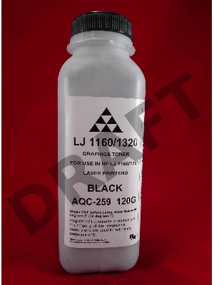 Тонер HP LJ 1160/1320 (фл.120г.) (AQC-США фас России)