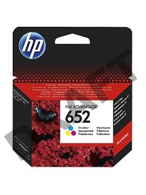 Картридж струйный HP 652 F6V24AE многоцветный, 200стр., для HP DJ IA 1115/2135/3635/4535/3835/4675