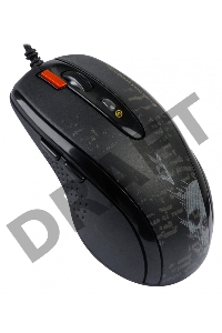 Мышь A4Tech F5(-1) (Black) V-track, 400-3000dpi 5 mod, 7 кн, 160kb memory, 30G/sec, 125-1000hz USB, key 3ms