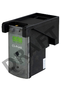 Картридж струйный Cactus CS-PG40 черный для Canon Pixma MP150/ MP160/ MP170/ MP180 (18ml)