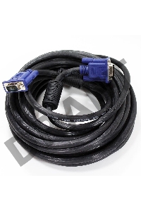 Кабель AOpen <ACG341AD-10M> монитор-SVGA card (15M-15M) 10м 2 фильтра