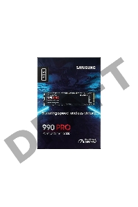 Твердотельный диск 1TB Samsung 990 PRO, M.2, PCI-E 4.0 x4, TLC 3D NAND [R/W - 7450/6900 MB/s] /EU
