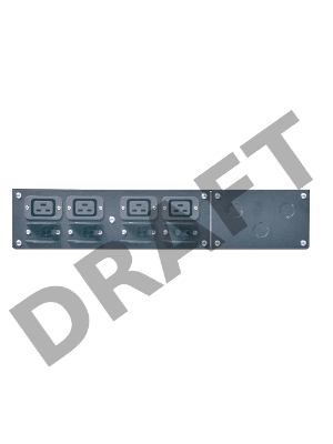 Панель обходного режима APC Service Bypass Panel- 230V, 50A, MBB, Hardwire input, (4) IEC-320 C19 Output