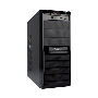 Корпус Exegate EX278396RUS Miditower Exegate XP-329S Black, ATX, <XP400, Black,120mm>, 2*USB, Audio