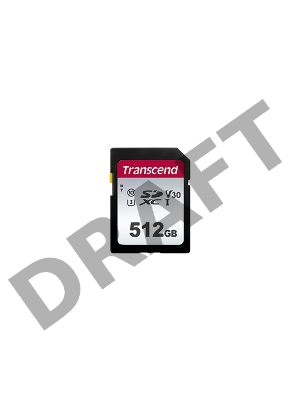 Карта памяти Transcend  512GB UHS-I U3 SD card