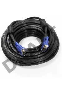 Кабель AOpen <ACG341AD-15M> монитор-SVGA card (15M-15M) 15м 2 фильтра