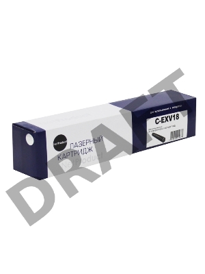 Тонер NetProduct C-EXV18 для Canon iR 1018/1020/1022/1024 (NetProduct) NEW C-EXV18, 8,4К, туба