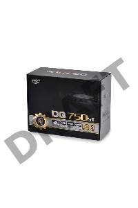 Блок питания Deepcool Quanta DQ750ST (ATX 2.31, 750W, PWM 120mm fan, Active PFC, 6*SATA, 80+ GOLD) RET