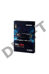 Твердотельный диск 1TB Samsung 990 PRO, M.2, PCI-E 4.0 x4, TLC 3D NAND [R/W - 7450/6900 MB/s] /EU