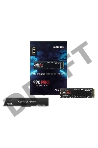 Твердотельный диск 1TB Samsung 990 PRO, M.2, PCI-E 4.0 x4, TLC 3D NAND [R/W - 7450/6900 MB/s] /EU