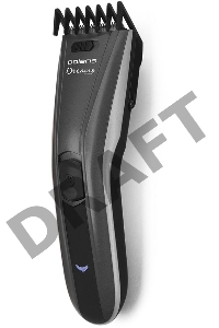 Машинка для стрижки Polaris PHC 0512RC черный/серебристый (насадок в компл:2шт)