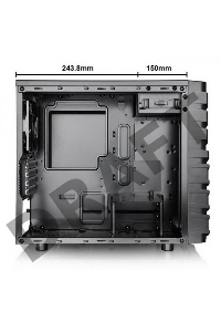 Корпус Thermaltake Case Tt Versa H13 mATX/ black/ USB 3.0/ no PSU CA-1D3-00S1NN-00