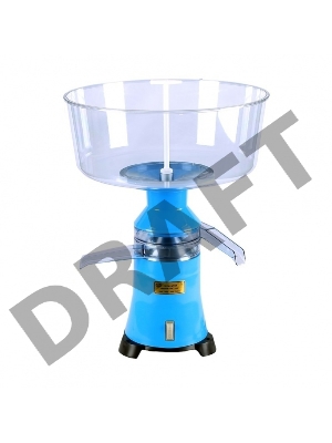 Сепаратор молока Мотор-Сич СЦМ-100(80)-19, производительность 100 л/час, пластиковый корпус, пластиковая поплавковая камера    