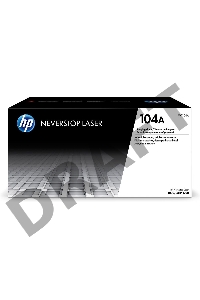 Барабан 104A для HP Neverstop Laser 1000a/w/1200a/w, 20К W1104A (внутри тонер на 5К)