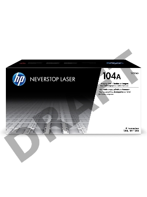 Барабан 104A для HP Neverstop Laser 1000a/w/1200a/w, 20К W1104A (внутри тонер на 5К)
