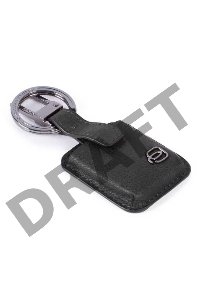 Датчик отслеживания Piquadro Connequ Black Square (AC3954B3/N) черный д.45мм ш.15мм в.100мм