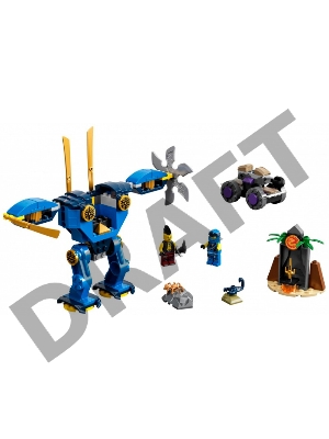 Конструктор Lego Ninjago Jay`s Electro Mech пластик (71740)