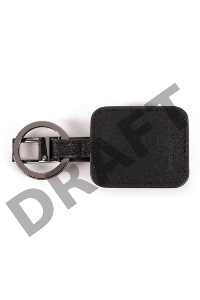 Датчик отслеживания Piquadro Connequ Black Square (AC3954B3/N) черный д.45мм ш.15мм в.100мм