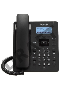 Интернет-телефония Panasonic KX-HDV130RUB – проводной SIP-телефон черный