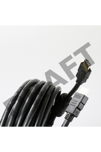 Кабель AOpen  HDMI 19M/M+2 фильтра 1.4V+3D/Ethernet AOpen <ACG511D-15M> 15m, позолоченные контакты