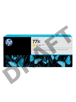 Картридж струйный HP №771C B6Y10A желтый для HP DJ Z6200 (775мл)