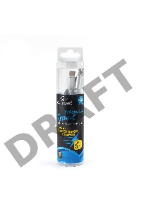 Кабель USB 2.0 Cablexpert CC-U-USBC02S-1.8M, AM/TypeC, серия Ultra, длина 1.8м, серебристый, блистер