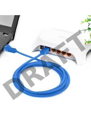 Патч-корд Greenconnect прямой 7.5m, UTP кат.5e, синий, позолоченные контакты, 24 AWG, литой, GCR-LNC01-7.5m, ethernet high speed 1 Гбит/с, RJ45, T568B Greenconnect Патч-корд прямой 7.5m, UTP кат.5e, синий, позолоченные контакты, 24 AWG, литой, GCR-LNC01-7