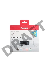 Картридж струйный (набор) PGI-9 MBK/PC/PM/R/G (1033B013), для Canon Pixma 9500(Mark II), Multi Pack