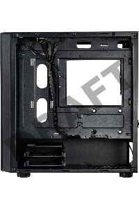 Корпус Cooler Master Elite 300, 2xUSB3.0, 1x120Fan, w/ODD, w/o PSU, Black, Steel, mATX