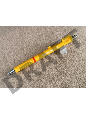 Механический карандаш Rotring Tikky II грифель 0.5мм цвет желтый 